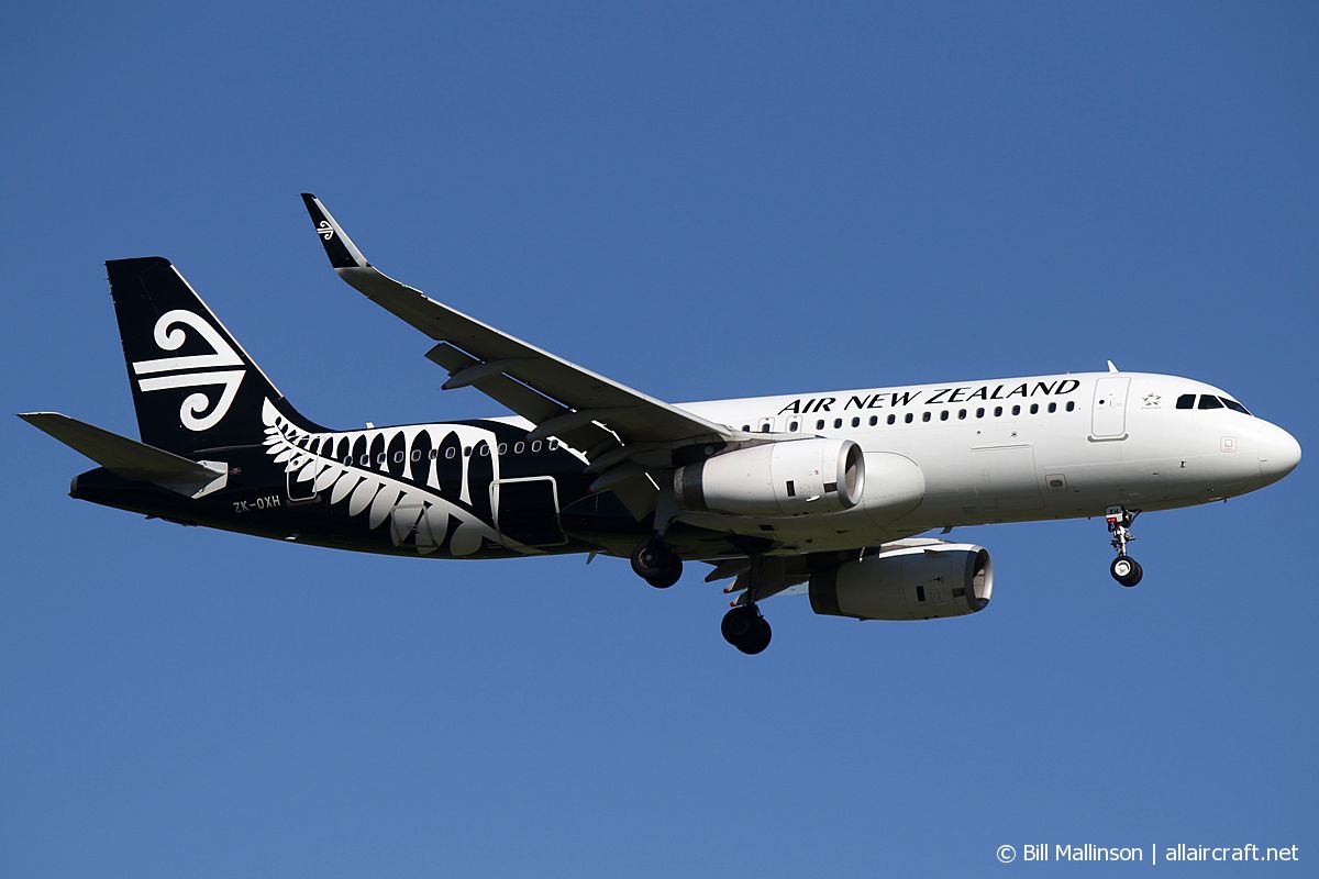 ZK-OXH (cn 6471) Airbus A320-232