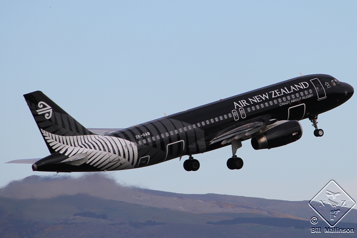 ZK-OAB · Airbus A320-232 · (CHC / NZCH)