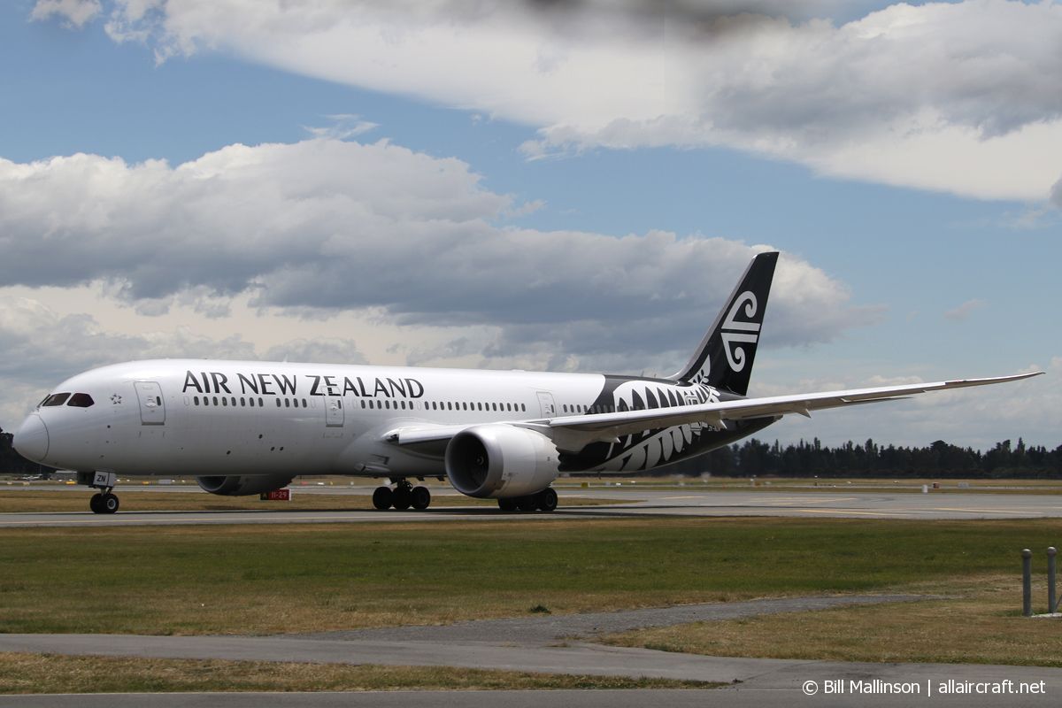 ZK-NZN · Boeing 787-9 Dreamliner · (CHC / NZCH)