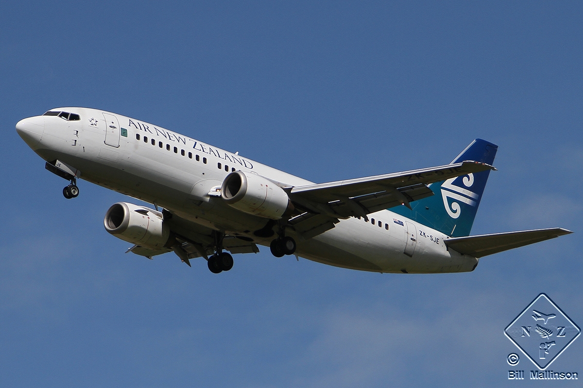 ZK-SJE · Boeing 737-3K2 · (CHC / NZCH)