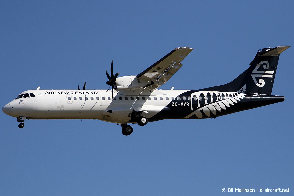 ZK-MVR · ATR-72-600 · (CHC / NZCH)