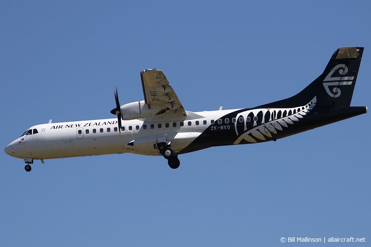ZK-MVO · ATR-72-600 · (CHC / NZCH)
