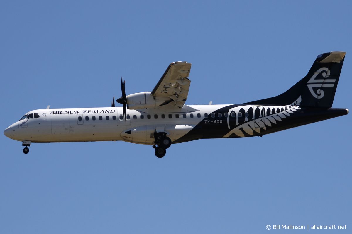 ZK-MCU · ATR-72-500 · (CHC / NZCH)