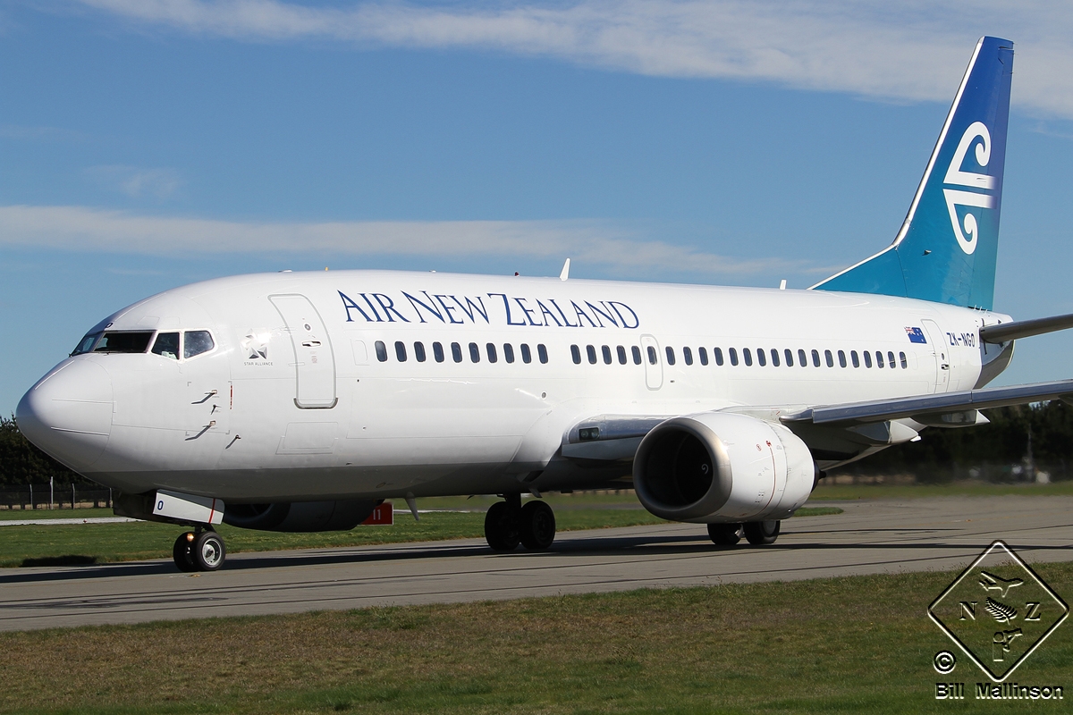 ZK-NGO · Boeing 737-37Q · (CHC / NZCH)