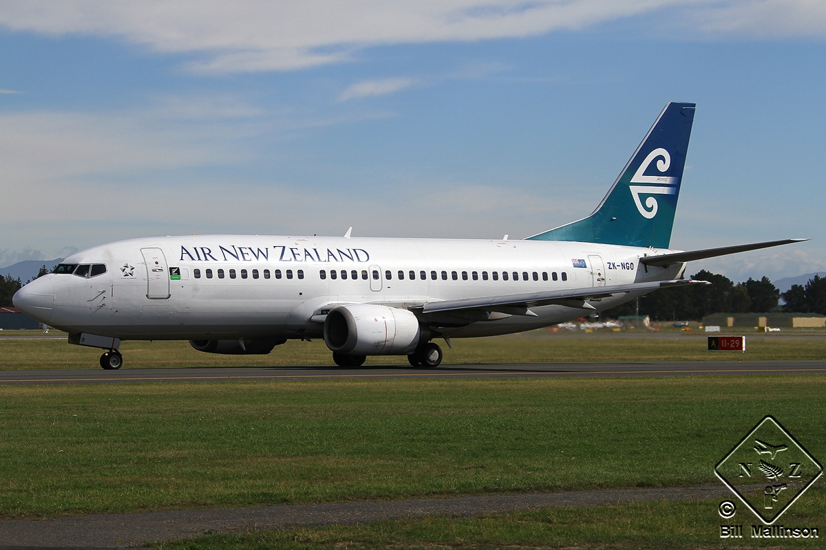 ZK-NGO · Boeing 737-37Q · (CHC / NZCH)