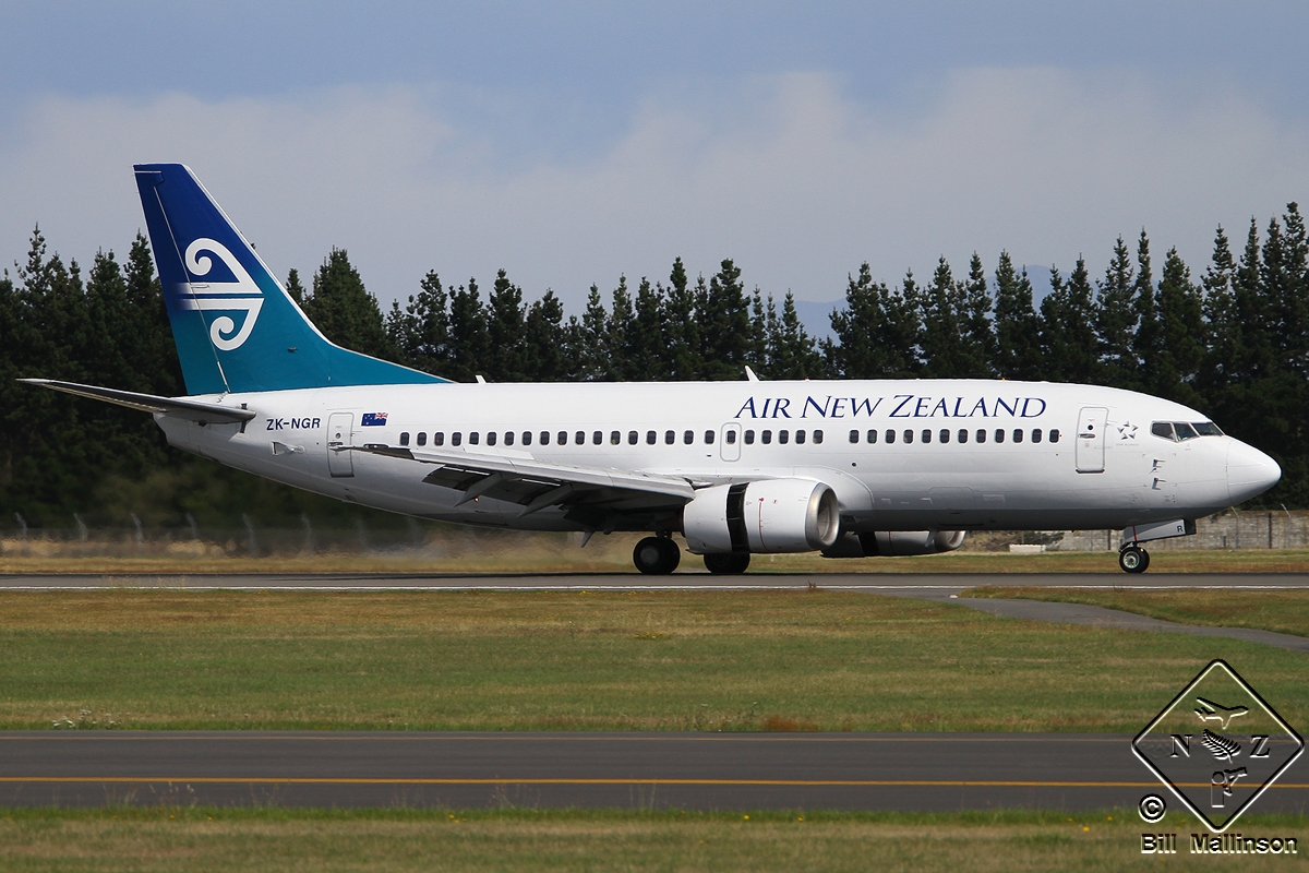 ZK-NGR · Boeing 737-33A · (CHC / NZCH)