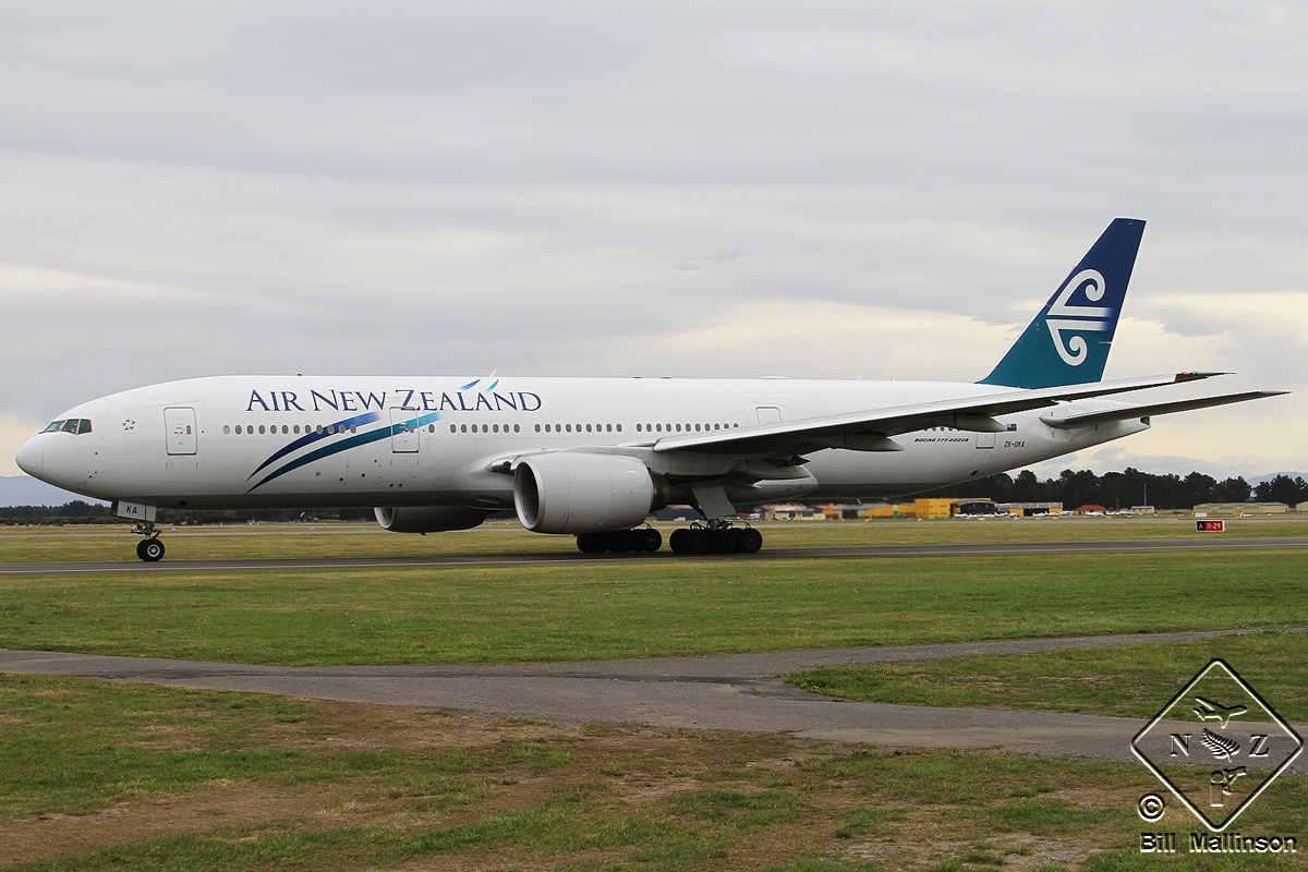 ZK-OKA · Boeing 777-219/ER · (CHC / NZCH)