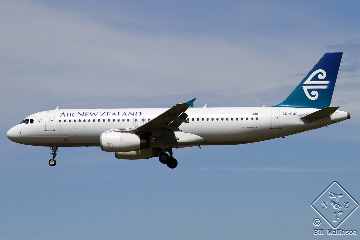 ZK-OJC, (cn 2112), Airbus A320-232
