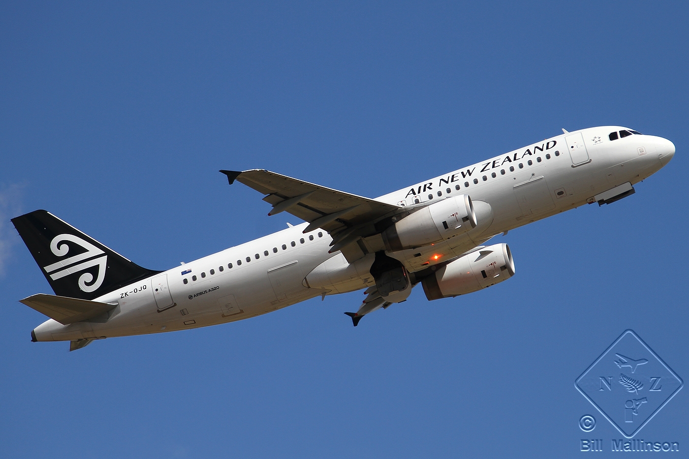 ZK-OJQ · Airbus A320-232 · (CHC/NZCH)