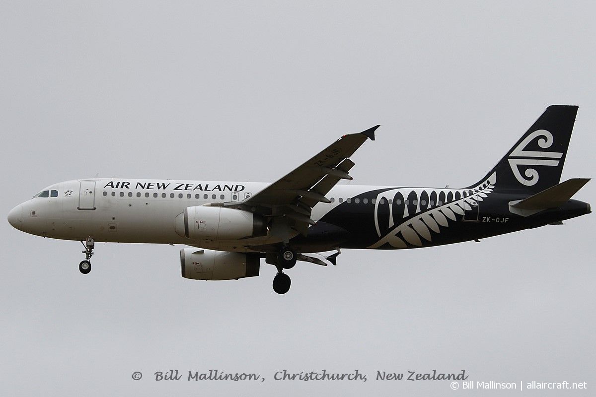 ZK-OJF (cn 2153) Airbus A320-232