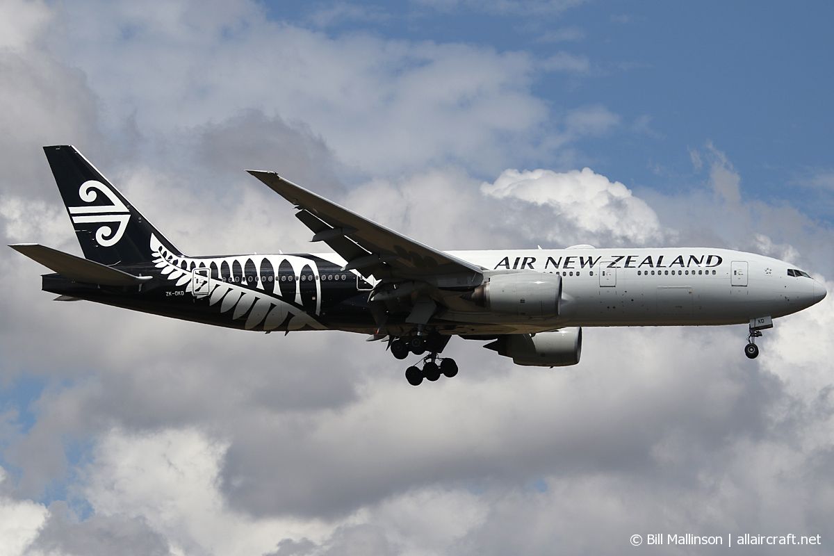 ZK-OKD (cn 29401) Boeing 777-219ER