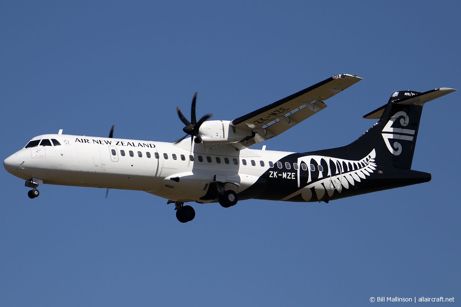 ZK-MZE · ATR-72-600 · (CHC / NZCH)