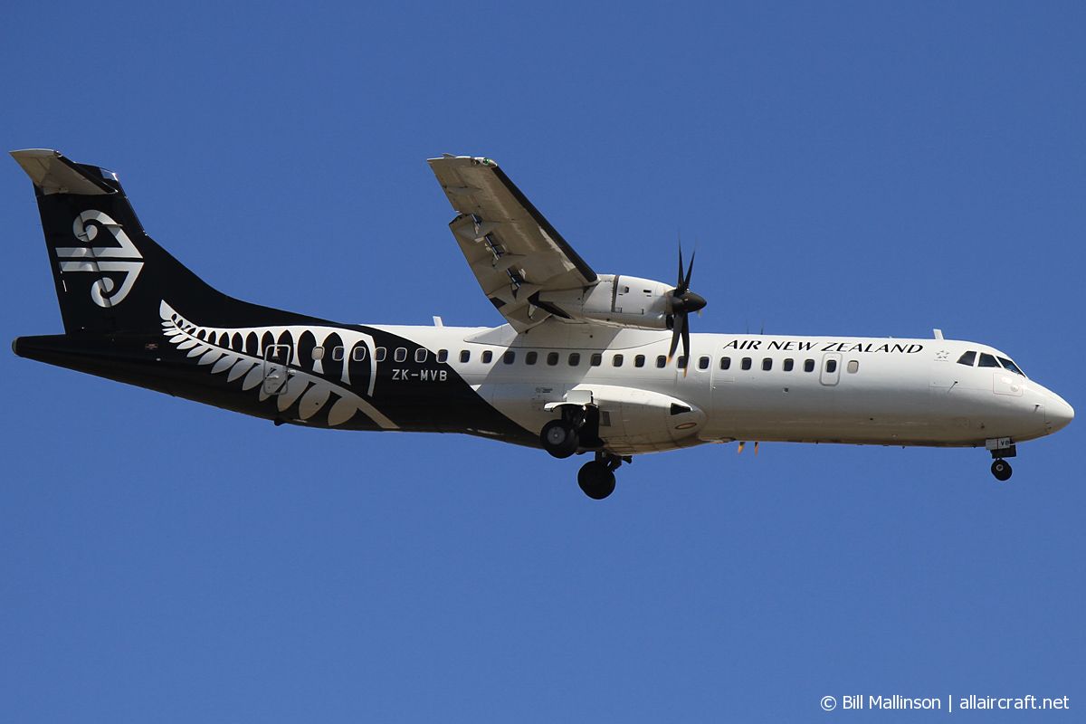 ZK-MVB · ATR-72-600 · (CHC / NZCH)