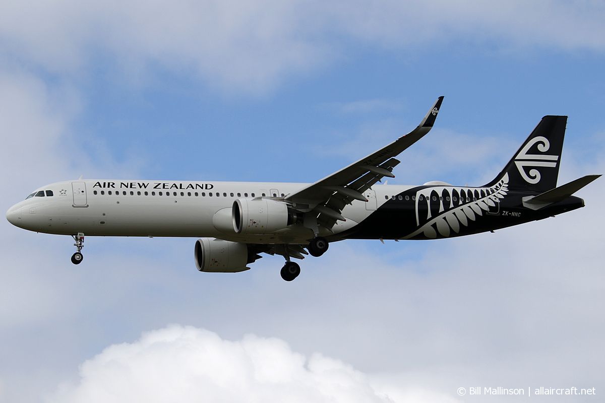ZK-NNC (8573) 2018 Airbus A321-271NX