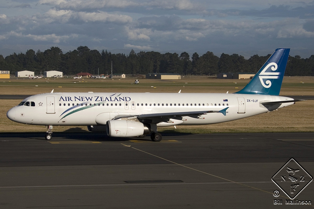 ZK-OJF · Airbus A320-232 · (CHC / NZCH)