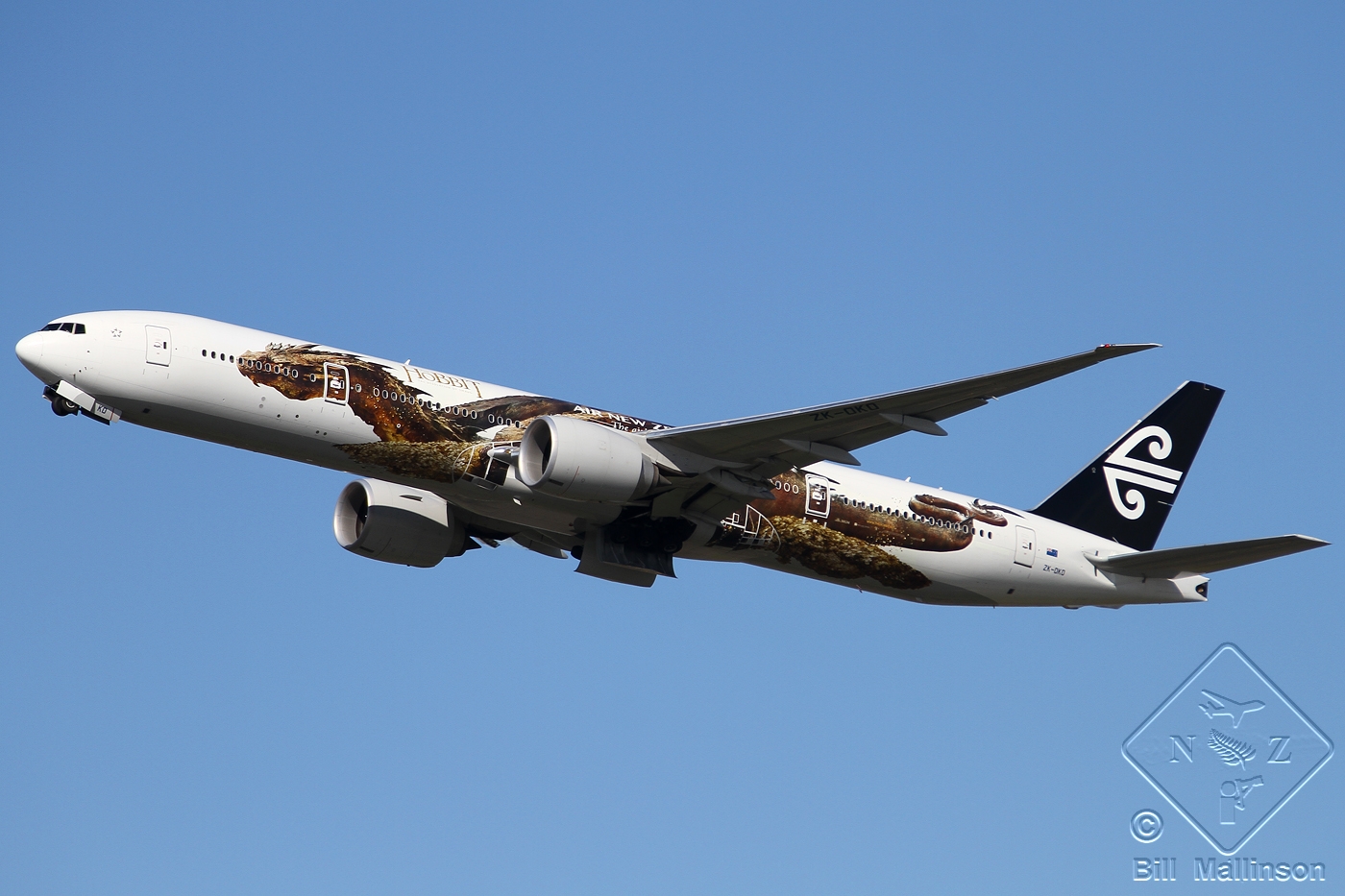 ZK-OKO · Boeing 777-319/ER · (SYD / YSSY)