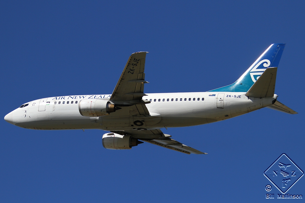 ZK-SJE · Boeing 737-3K2 · (CHC / NZCH)