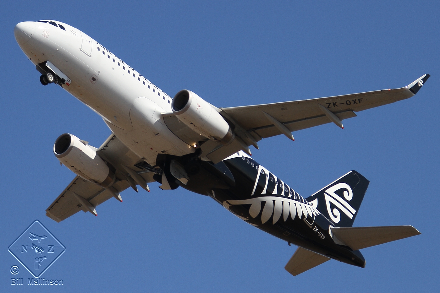 ZK-OXF · Airbus A320-232 · (CHC / NZCH)