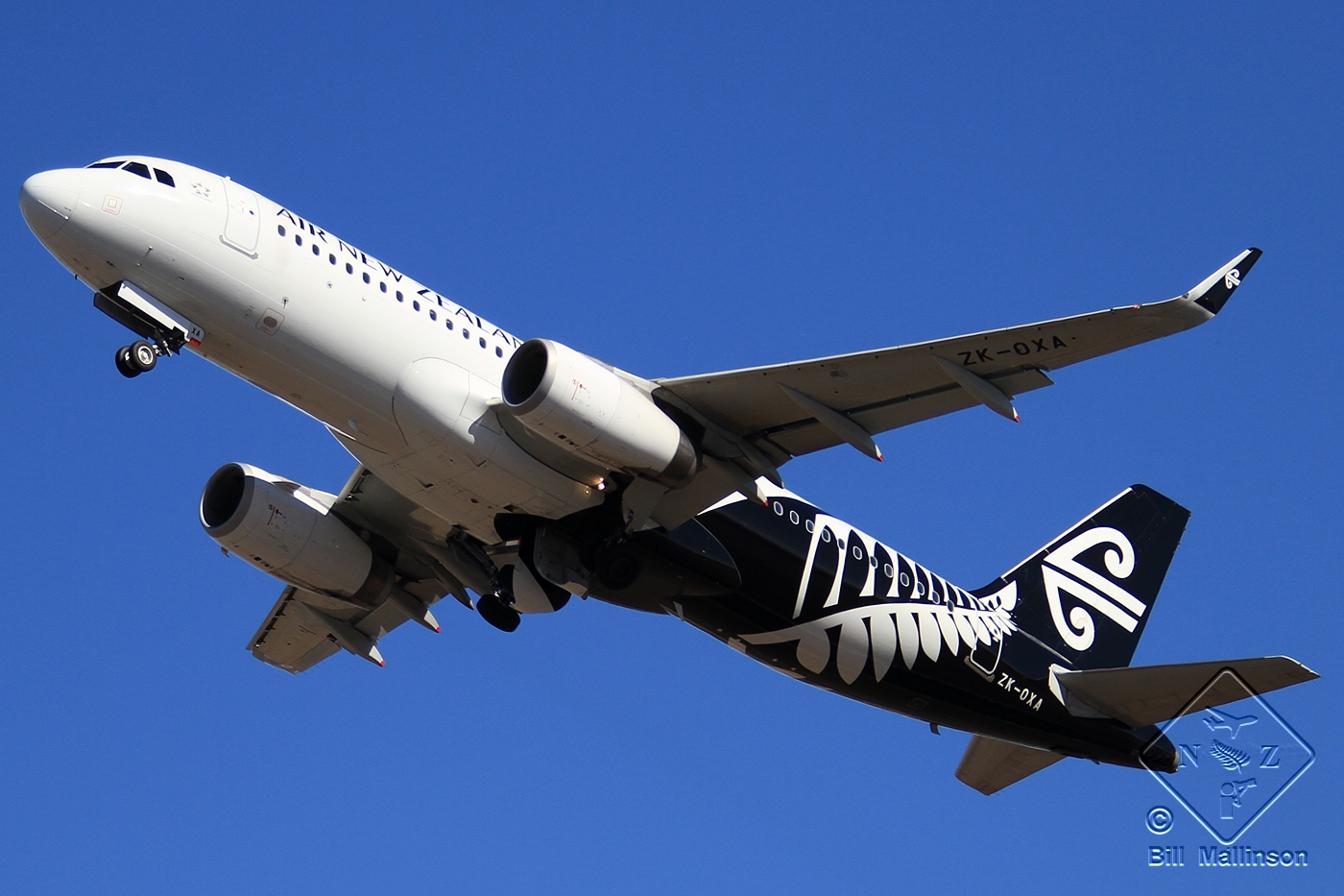 ZK-OXA · Airbus A320-232 · (CHC / NZCH)