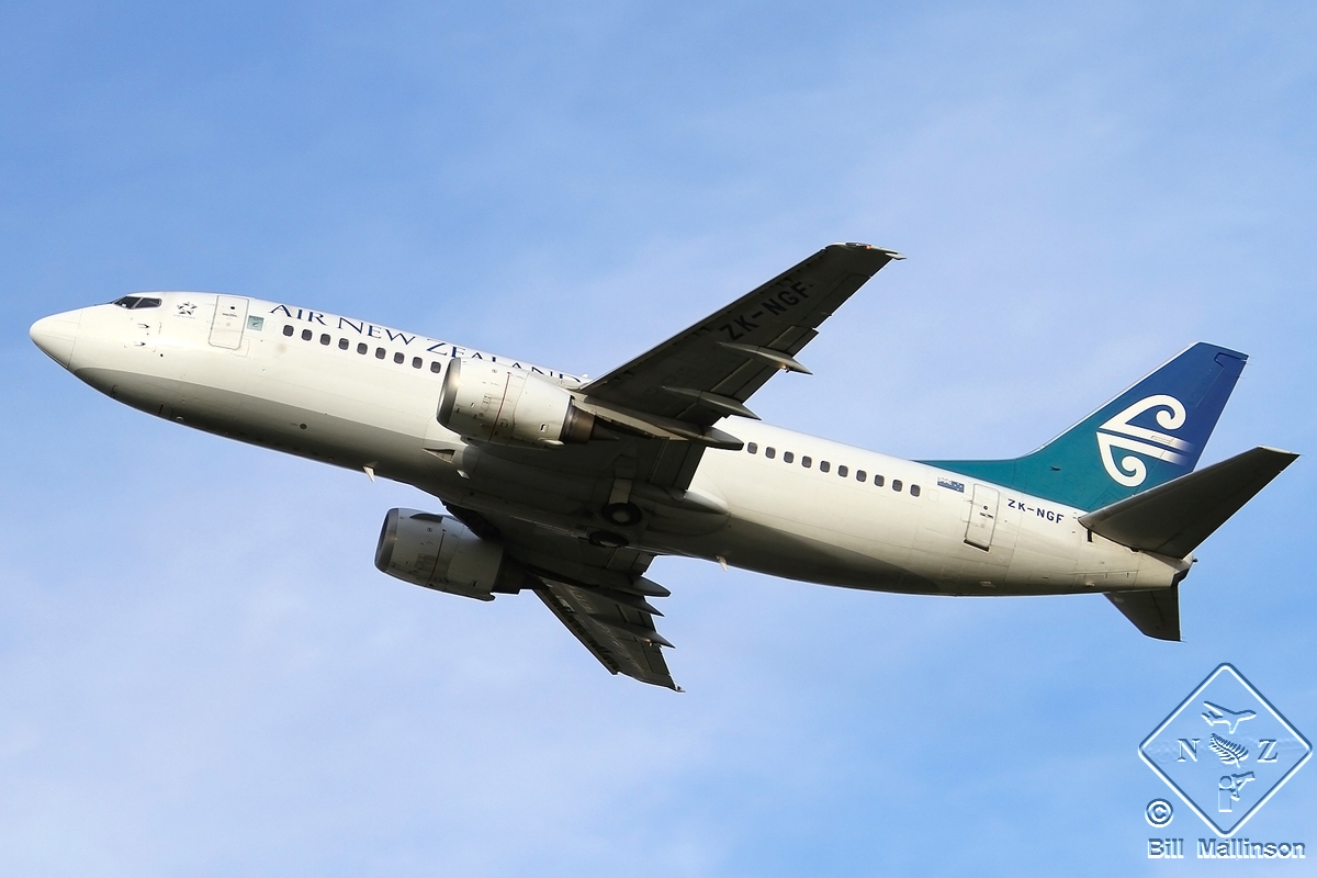 ZK-NGF · Boeing 737-3U3 · (CHC / NZCH)