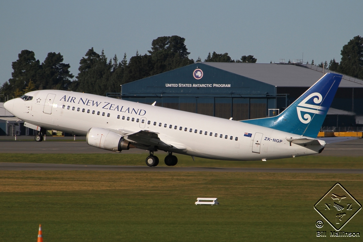 ZK-NGP · Boeing 737-33A · (CHC / NZCH)