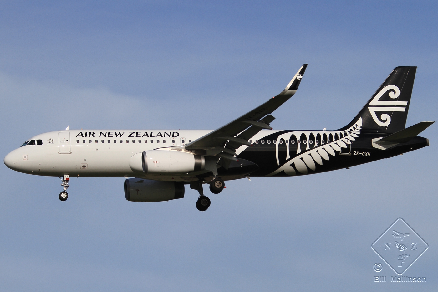 ZK-OXH · Airbus A320-232 · (CHC / NZCH)