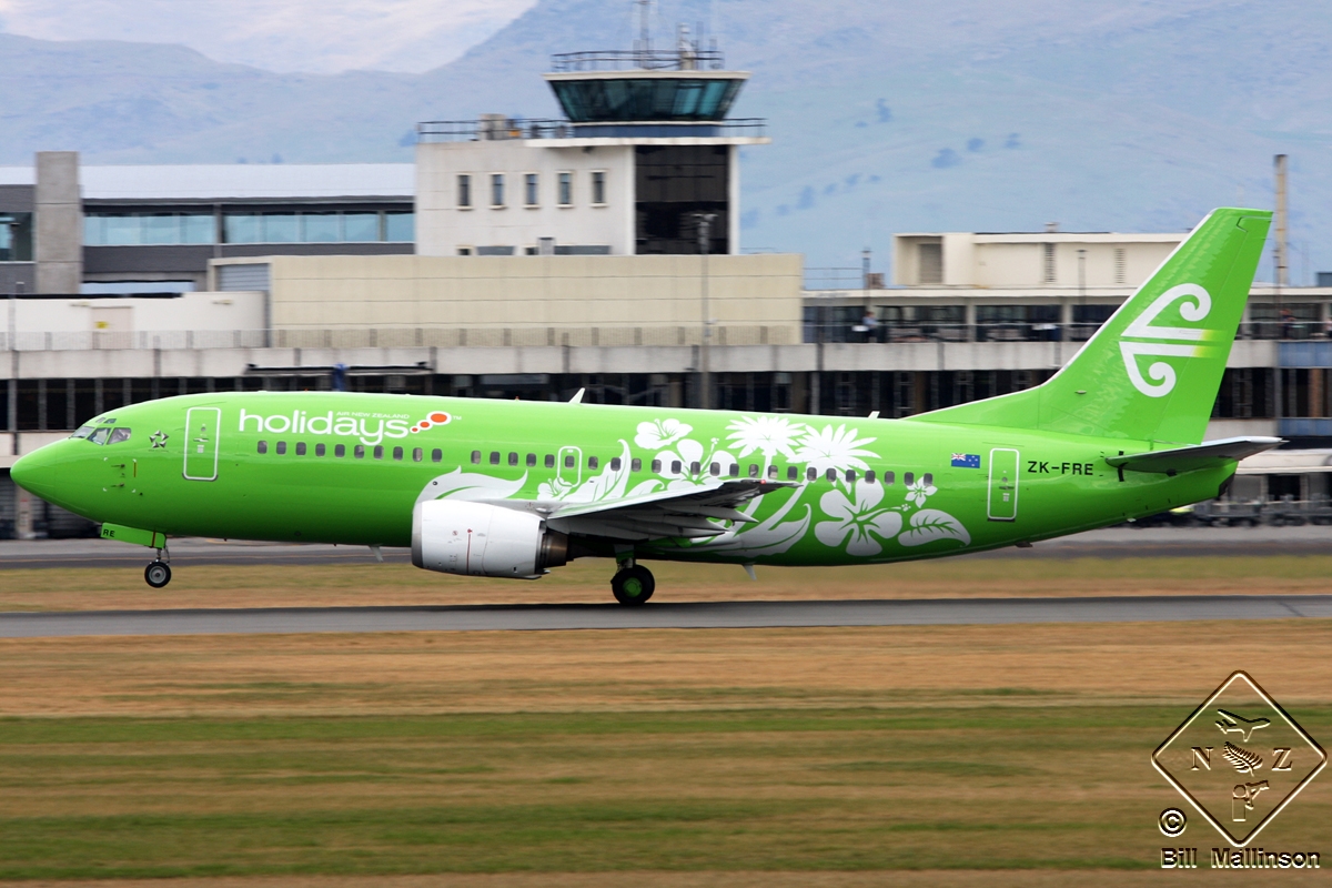 ZK-FRE · Boeing 737-3U3 · (CHC / NZCH)
