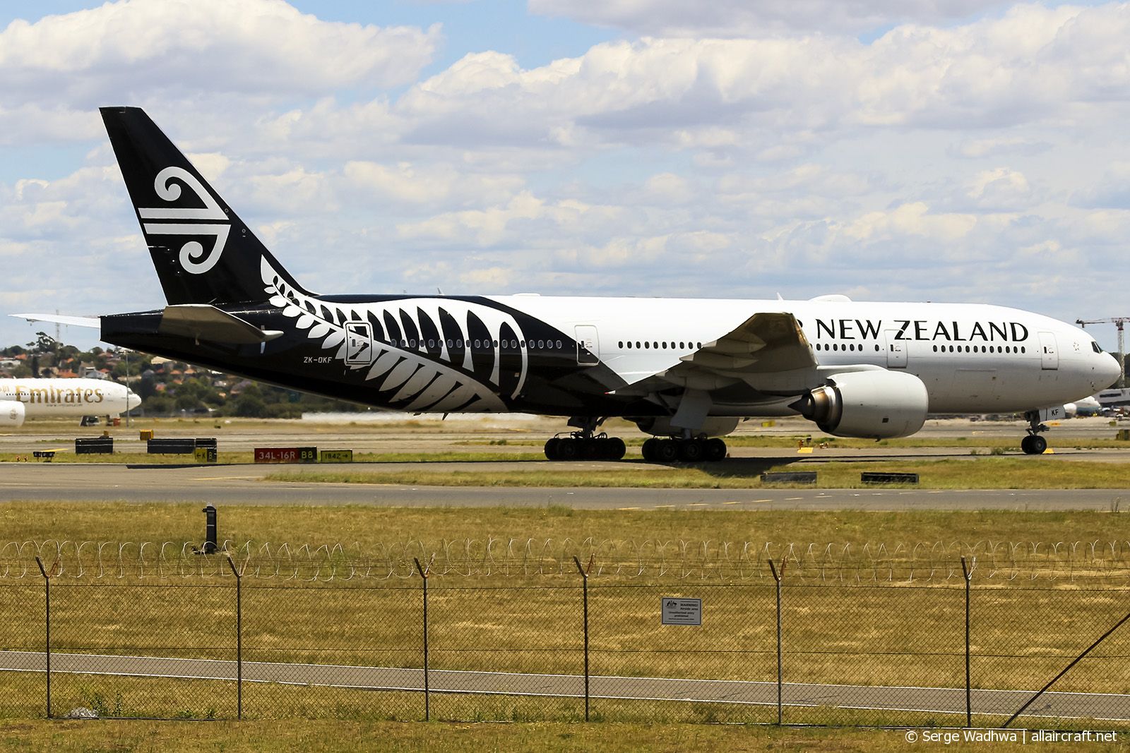 ZK-OKF (cn 34378) Boeing 777-219ER