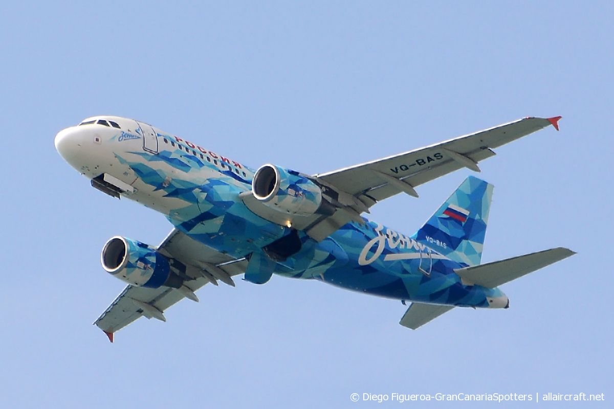 VQ-BAS · Airbus A319-111 · (BCN / LEBL)