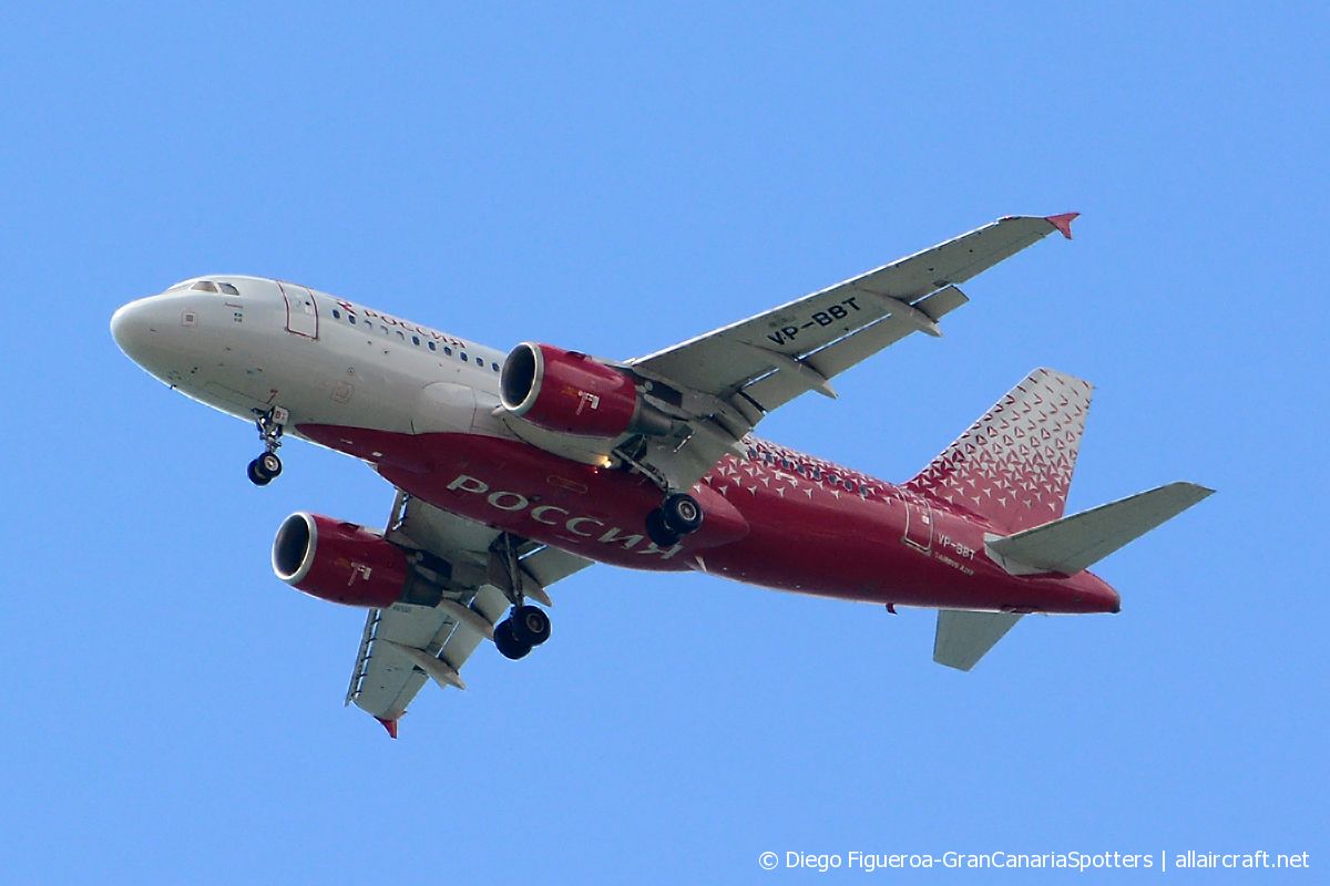 VP-BBT · Airbus A319-112 · (BCN / LEBL)
