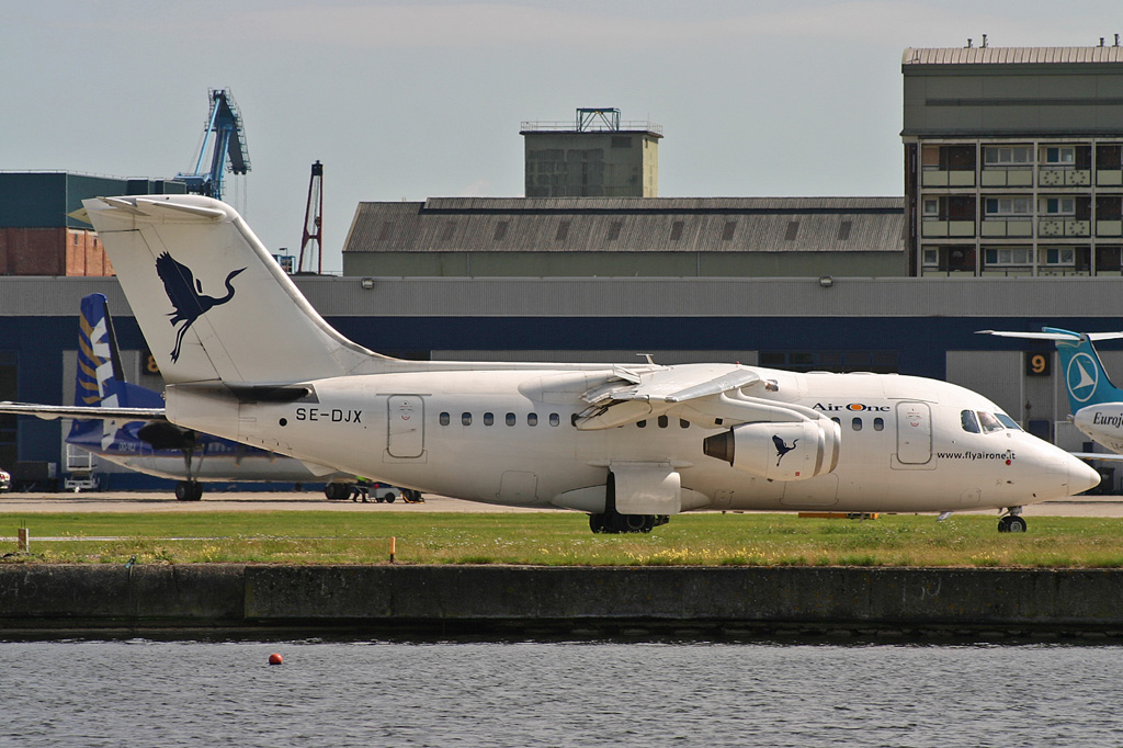 SE-DJX (E1223) 1993 aicraft British Aerospace Avro 146-RJ70 British Aerospace Avro RJ70