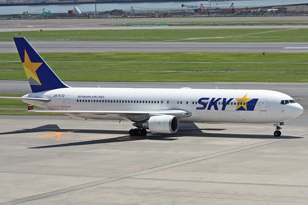 JA767D · Boeing 767-36N/ER · (HND / RJTT)