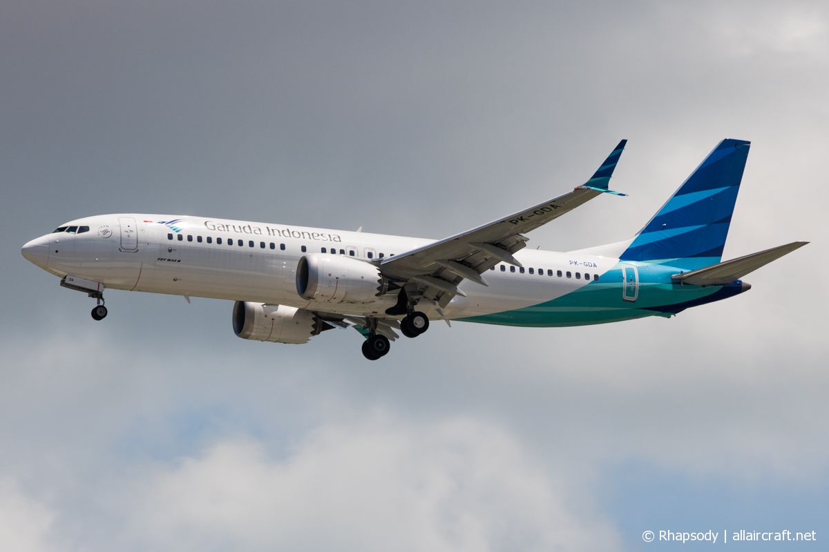 PK-GDA (62093) Boeing 737-8 MAX