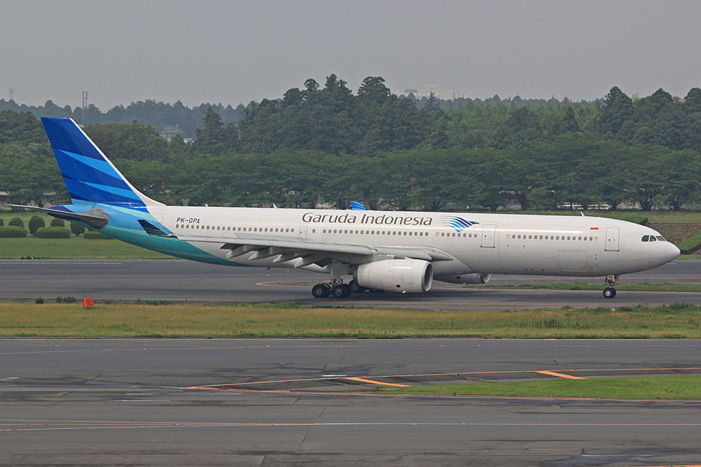 PK-GPA · Airbus A330-341 · (NRT / RJAA)