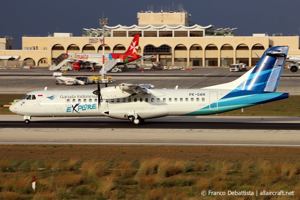 PK-GAN · ATR-72-600 · (MLA / LMML)