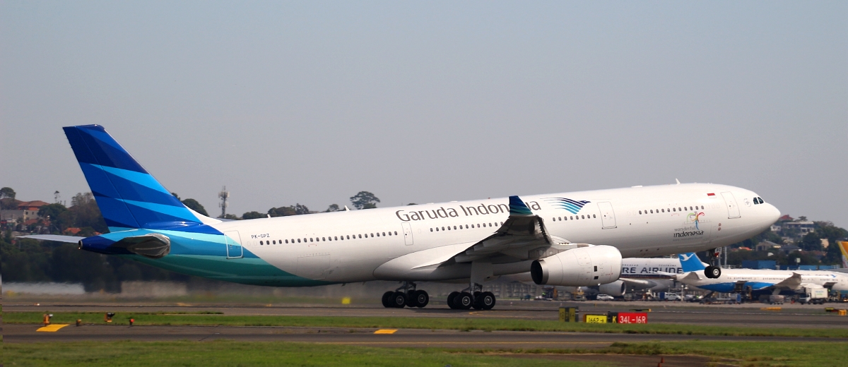 PK-GPZ · Airbus A330-343 · (SYD / YSSY)