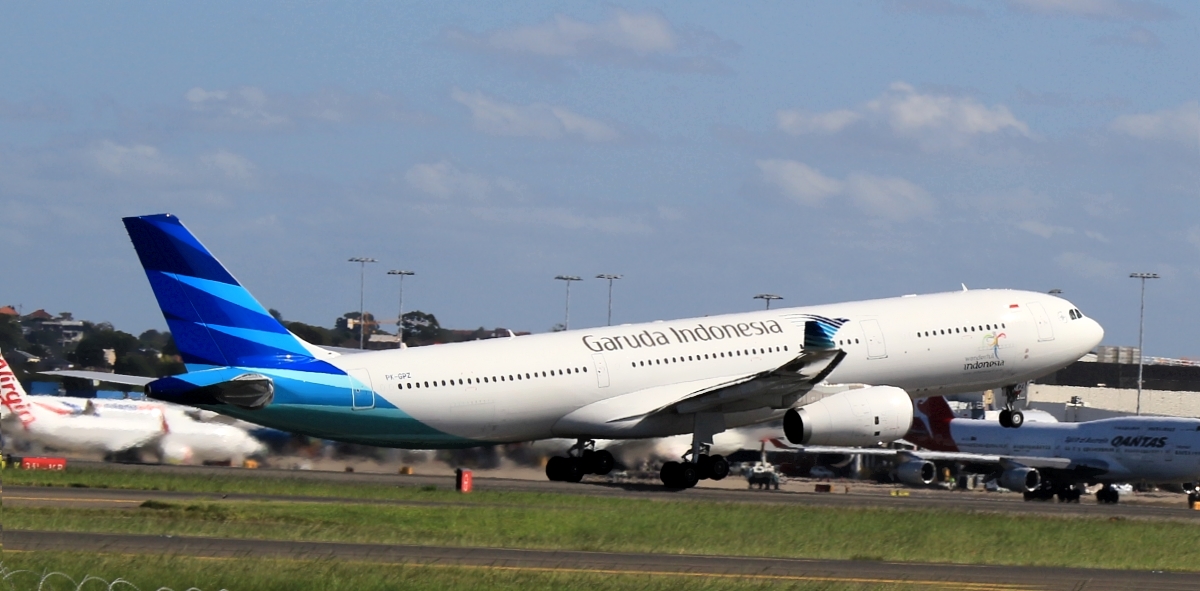 PK-GPZ · Airbus A330-343 · (SYD / YSSY)