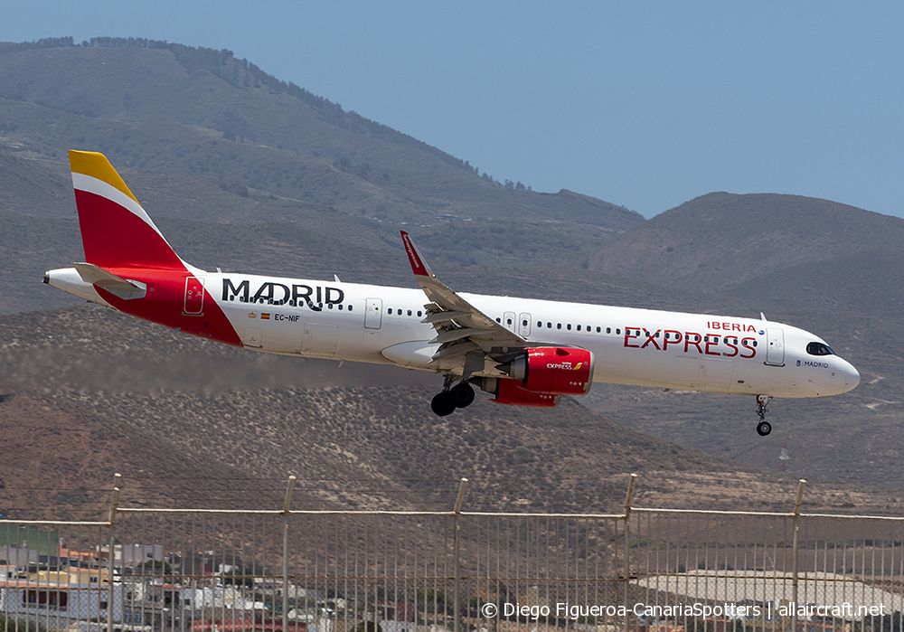 EC-NIF (10025) 2020 Airbus A321-251NX