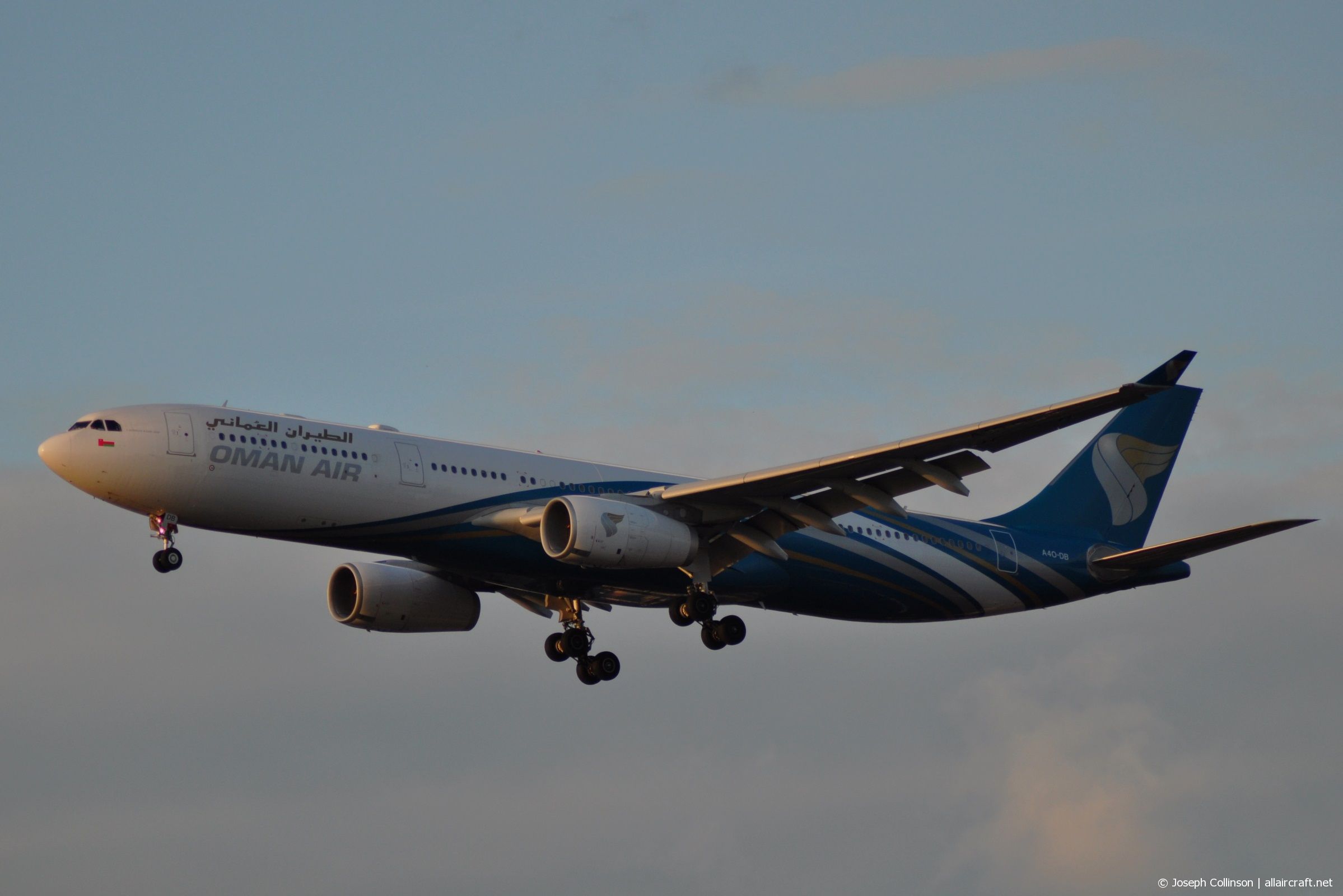 A4O-DB · Airbus A330-343 · (LHR / EGLL)