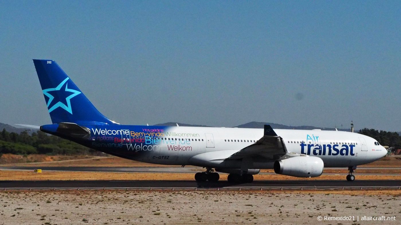 C-GTSZ · Airbus A330-243 · (FAO / LPFR)