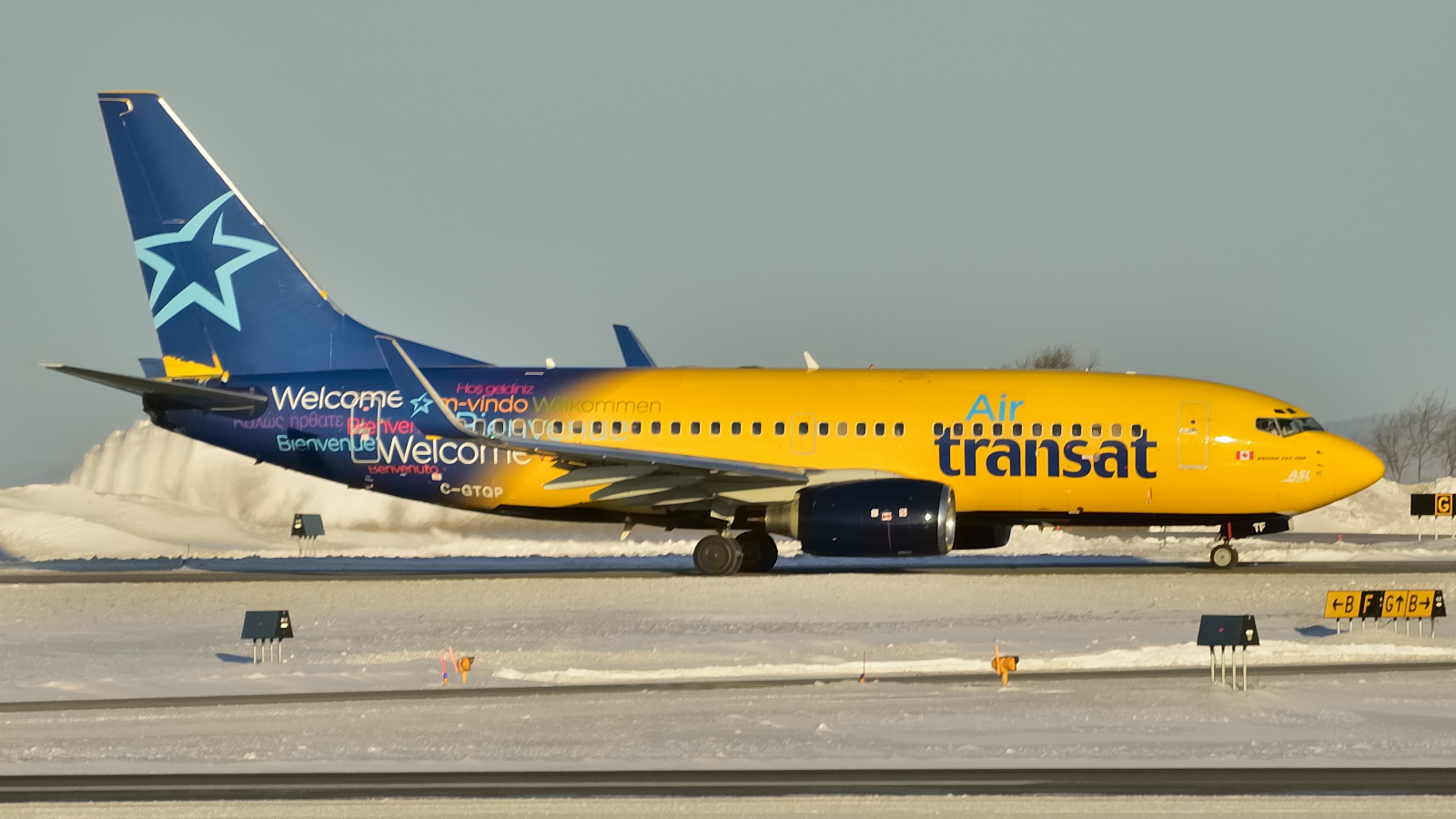 C-GTQP (cn 29081) Boeing 737-73S