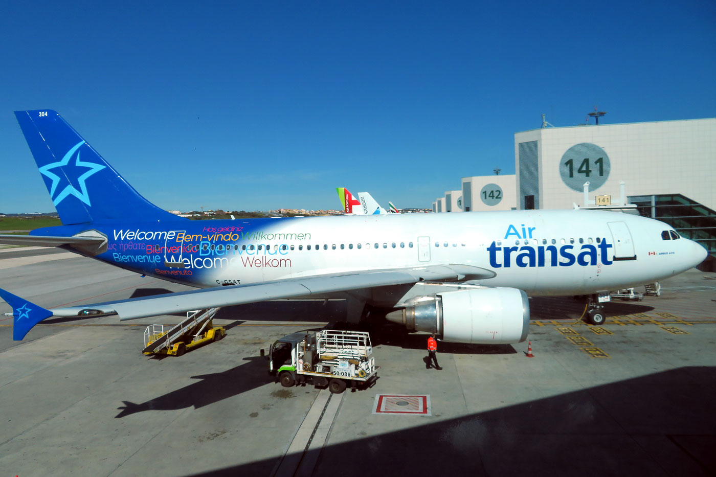 C-GSAT · Airbus A310-308 · (LIS / LPPT)