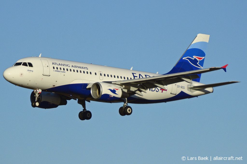 OY-RCG · Airbus A319-115 · (CPH / EKCH)