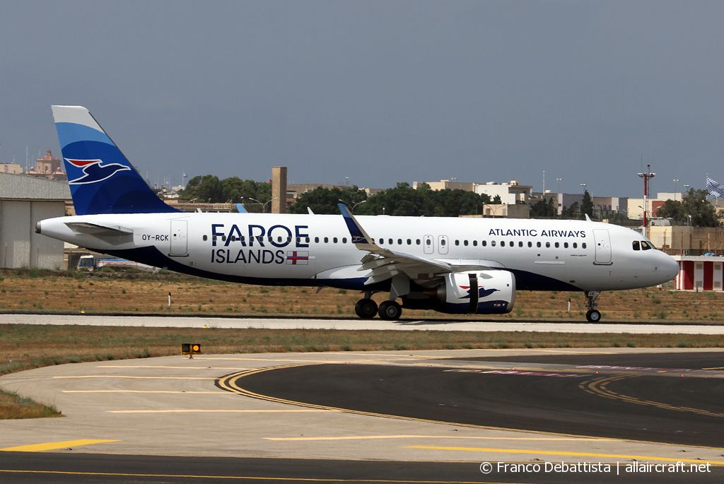 OY-RCK · Airbus A320-251N · (MLA / LMML)