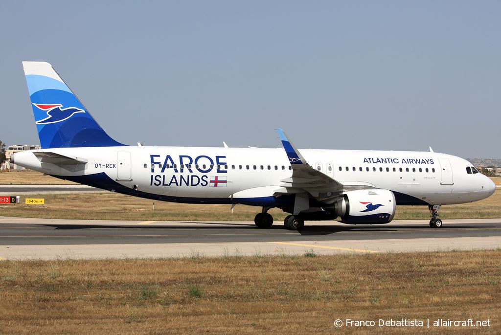 OY-RCK · Airbus A320-251N · (MLA / LMML)