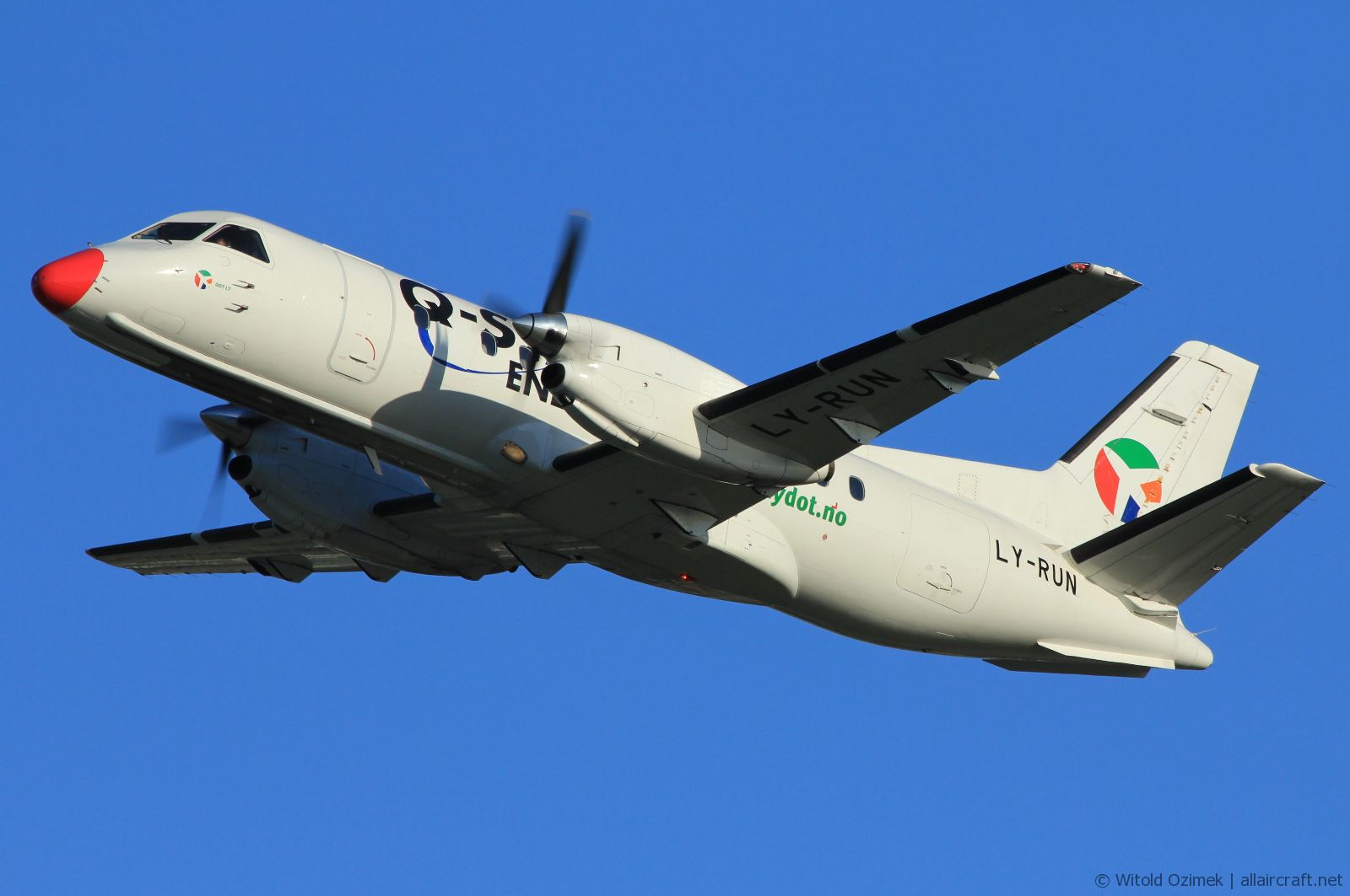 LY-RUN · Saab 340A · (SVG / ENZV)