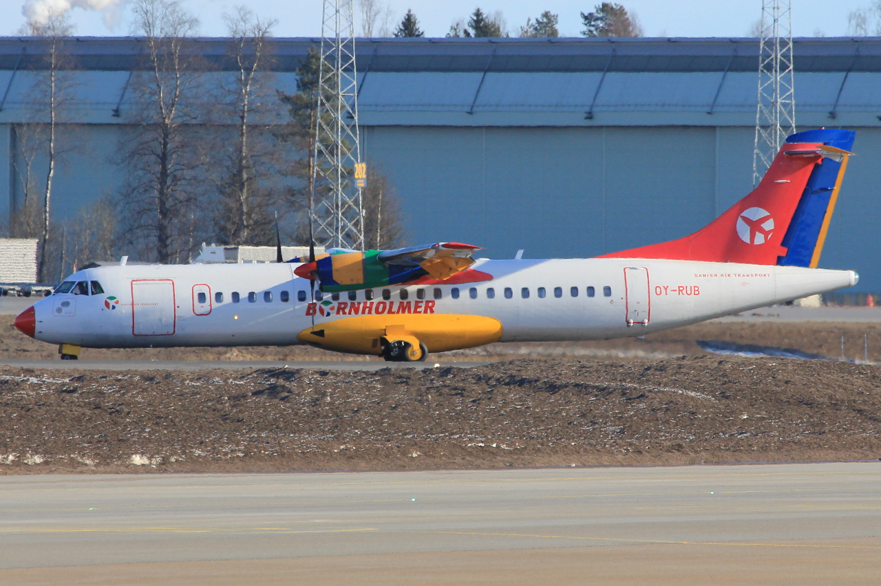 OY-RUB · ATR-72-202 · (OSL / ENGM)