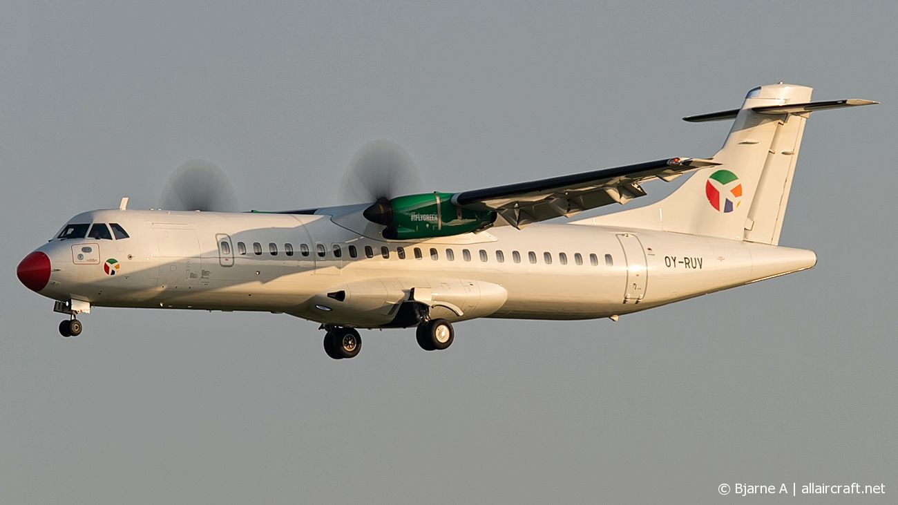 OY-RUV · ATR-72-600 · (CPH / EKCH)