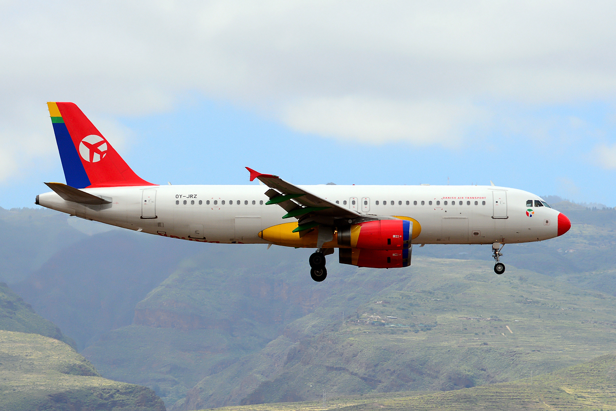 OY-JRZ · Airbus A320-233 · (LPA / GCLP)
