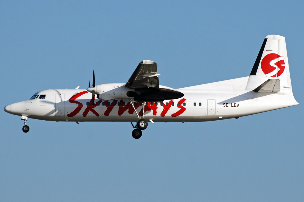 SE-LEA (20116) 1988 Fokker 50